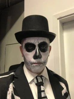 Suitmeister Skeleton Grunge Black Jakkesæt