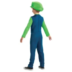 Super Mario Luigi Børnekostume