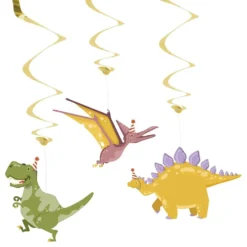 Swirls Dinosaurer Hængende Dekorationer