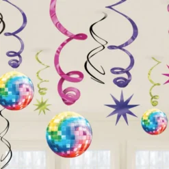 Swirls Disco Hængende Dekoration