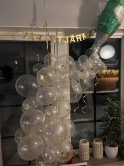 Swirls Guld Hængende Dekoration