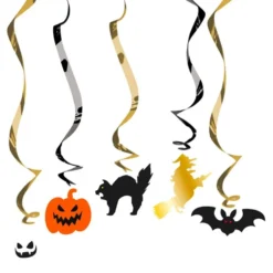 Swirls Happy Halloween Loftsdekoration