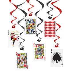 Swirls Spillekort Hængende Dekoration