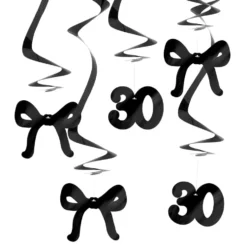 Swirls Tal 30 Sort