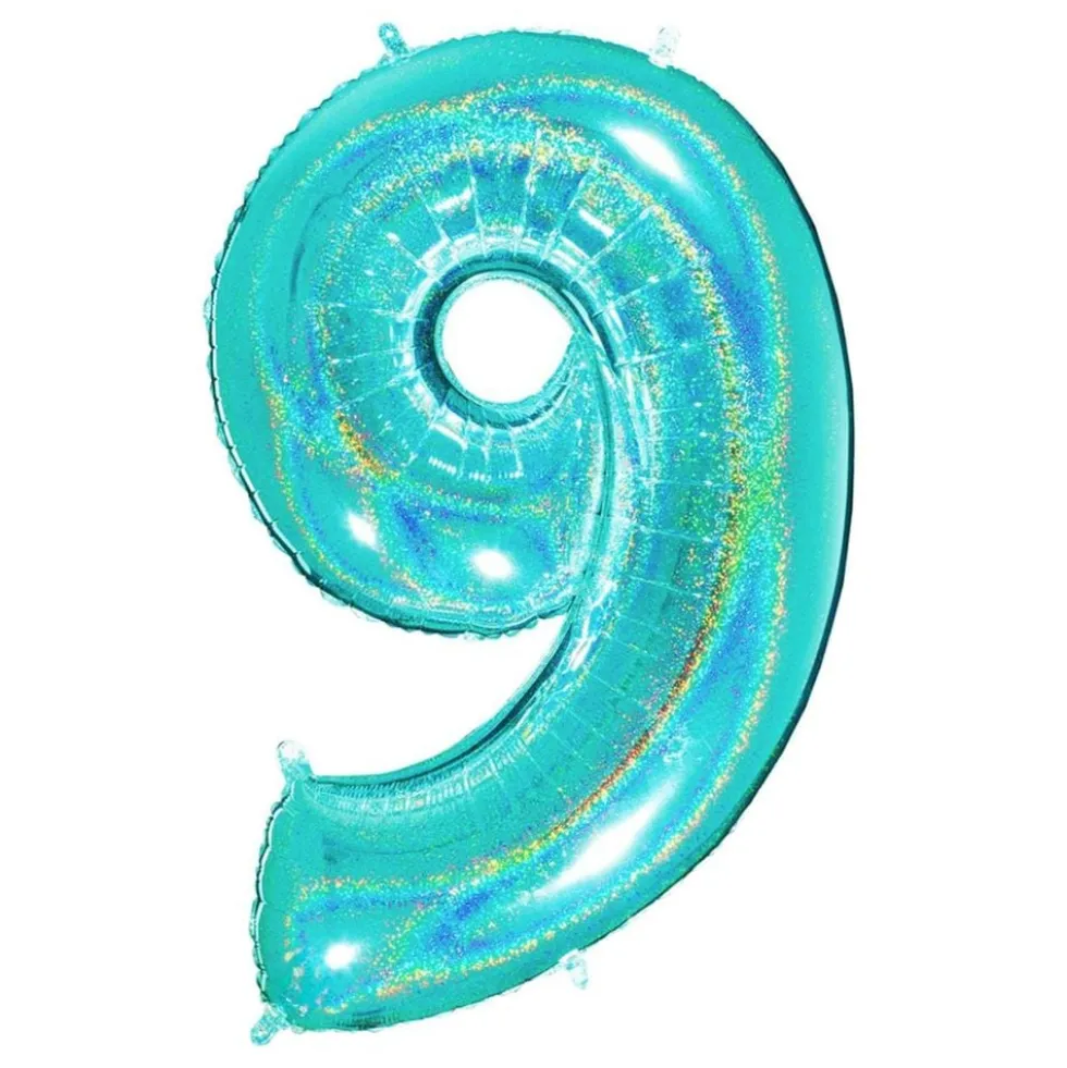 Talballon Glitter Turkis