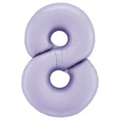 Talballon Lilla Satin