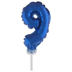 Talballon Mini Blå