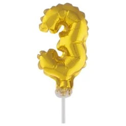 Talballon Mini Guld
