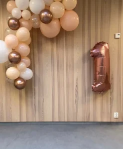 Talballon Rosenguld Metallic