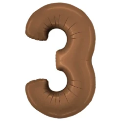 Talballon Satin Chocolate