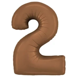 Talballon Satin Chocolate