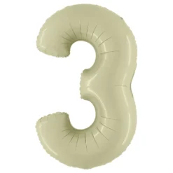 Talballon Satin Olive Green
