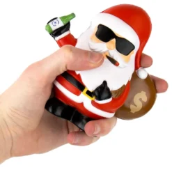 Talende Stressbold Bad Santa