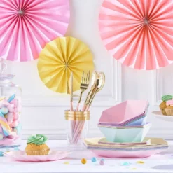 Tallerkener Runde Vert Decor Blå