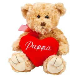 Teddybjørn med Hjerte Pappa