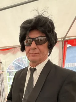 Teddy Boy Sort Paryk