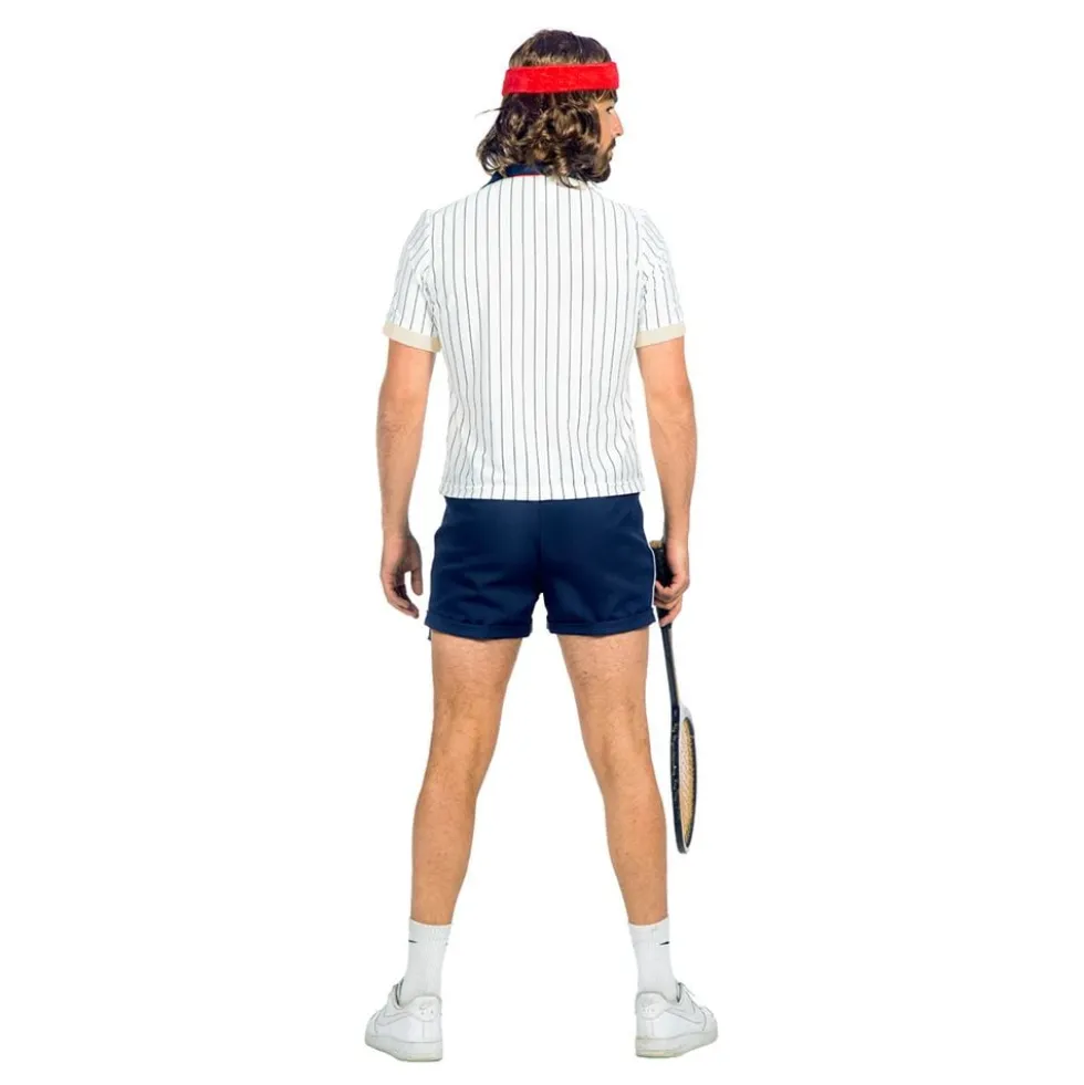 Tennisspiller Retro Herrekostume