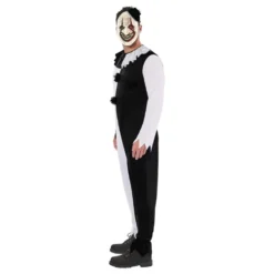 Terror Klovn Sort/Hvid Kostume