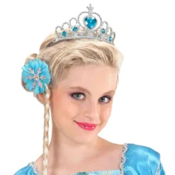 Tiara Sølv med Turkis Sten
