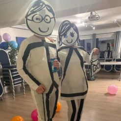 Tændstikmand Kostume