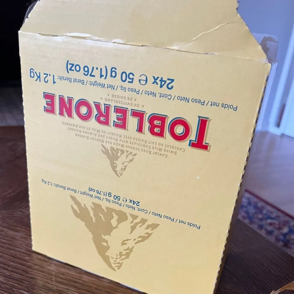 Toblerone Mælkechokolade Storpak