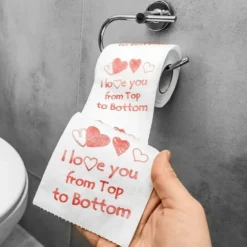 Toiletpapir I Love You