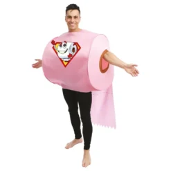 Toiletrulle Superhelt Kostume