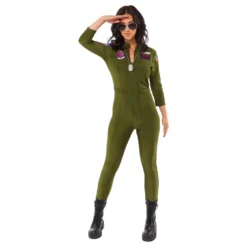 Top Gun Jumpsuit Damekostume