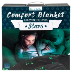 Tæppe med Stjerner Glow in the Dark