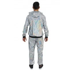 Tracksuit Geometrisk Iridescent Silver