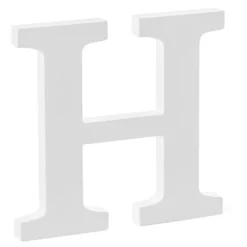 Træbogstaver Hvide