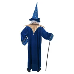 Troldmand Kostume Blå