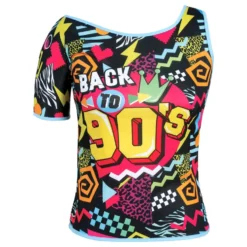 T-shirt Back to 90's Dame