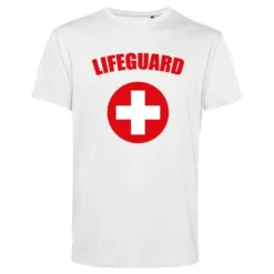 T-shirt Lifeguard Hvid