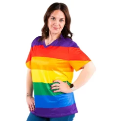 T-shirt Regnbuefarvet