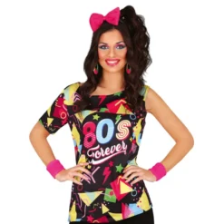 T-shirt 80's Forever Dame