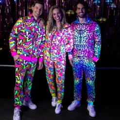 UV Pop Art Træningsdragt Herre Kostume