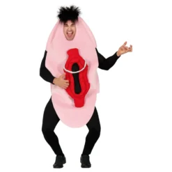 Vagina med Piercing Kostume