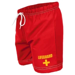 Vandopløselige Badeshorts Røde