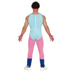 Veludrustet 80'er Aerobics Fyr Kostume