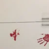 Vægdekoration Blod