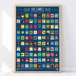 100 Video Games Bucket List Skrabetavle