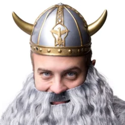 Vikingehjelm med Horn