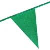 Vimpelguirlande Glitter Grøn
