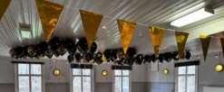 Vimpelguirlande Guld Metallic
