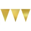 Vimpelguirlande Guld Metallic