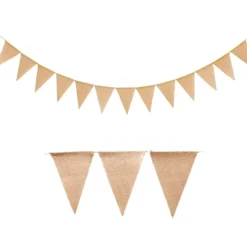 Vimpelguirlande Jute