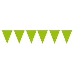 Vimpelguirlande Limegrøn