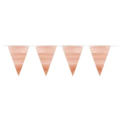 Vimpelguirlande Mat Roséguld