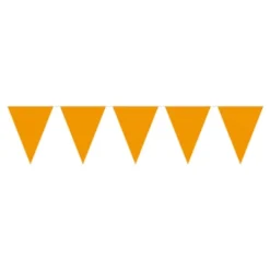 Vimpelguirlande Mini Orange
